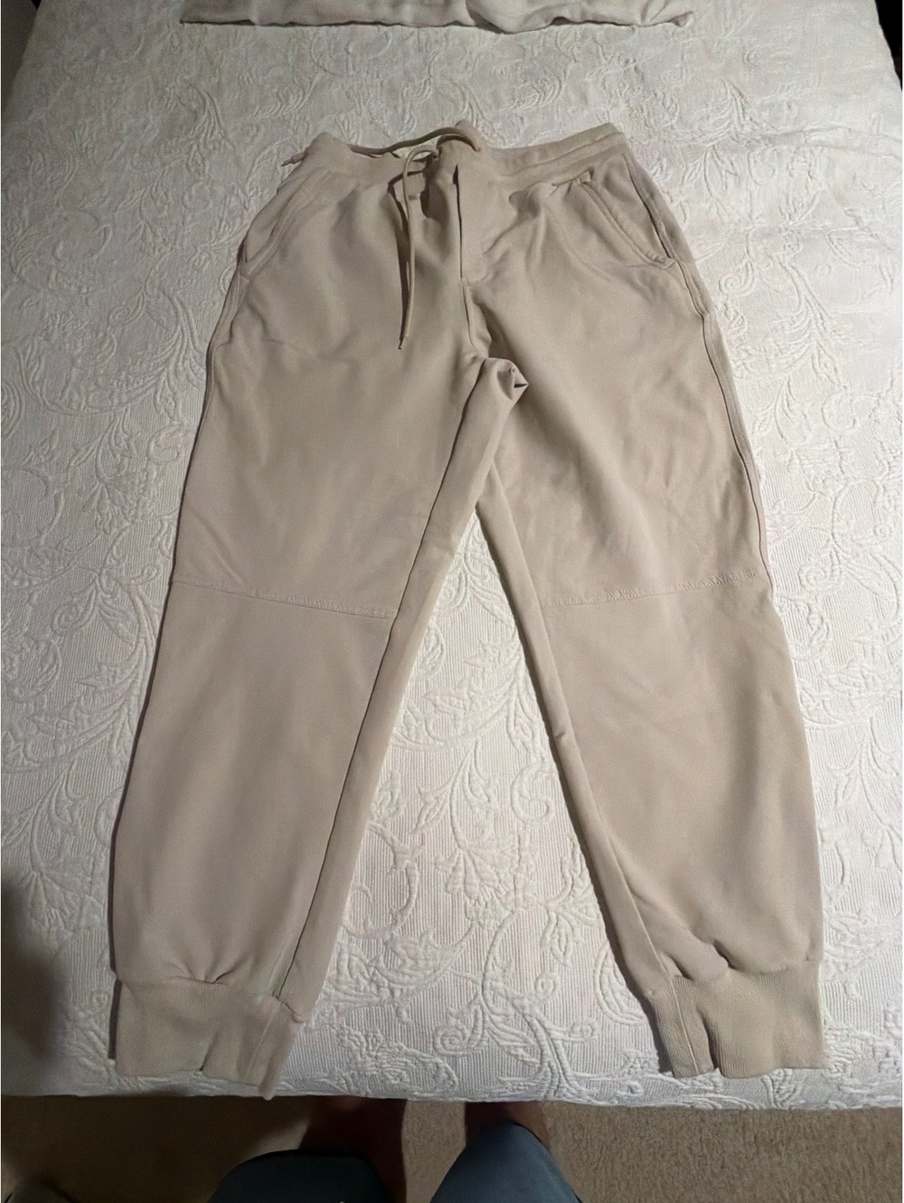 StretchTech Beige Dry Quick Jogger Pants Size L